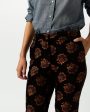 24 7 Pant in Rosette Jacquard Supply