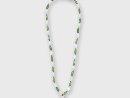 Atlantic Necklace in Grass For Sale