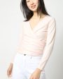 Ballerina Sweater in Pink Calico Cotton Cashmere Hot on Sale