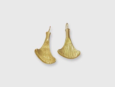 Armadillo Scapula Earrings in Vermeil Sale