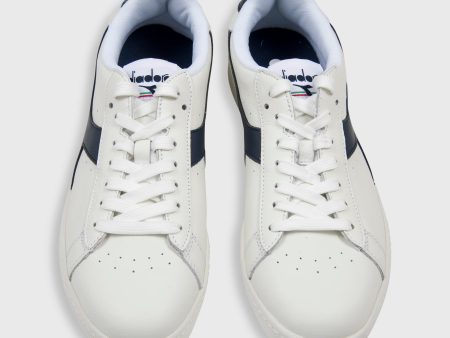 Game L Low Sneaker in White Navy Online