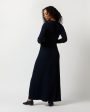 Addie Dress in Navy Techno Yarn Online Sale