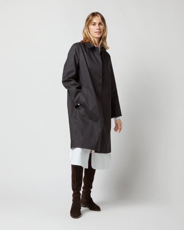 Banton Coat in Black Online now