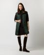 Dana Vest in British Racing Green Online Sale