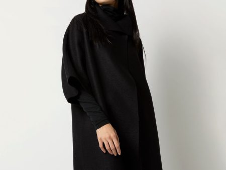 Kimono Coat in Black Sale