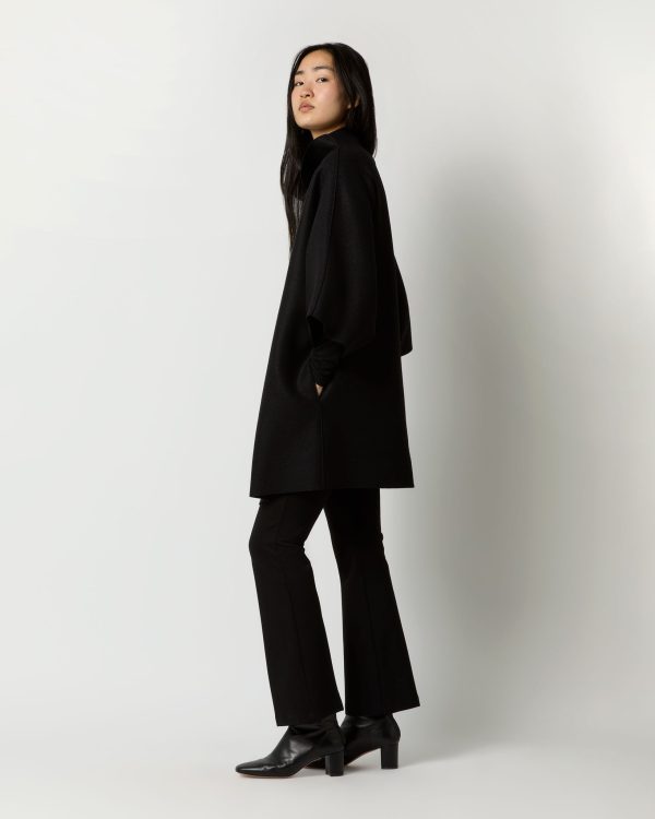 Kimono Coat in Black Sale