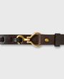 1  Hoof Pick Belt in Brown Havana Bridle Supply