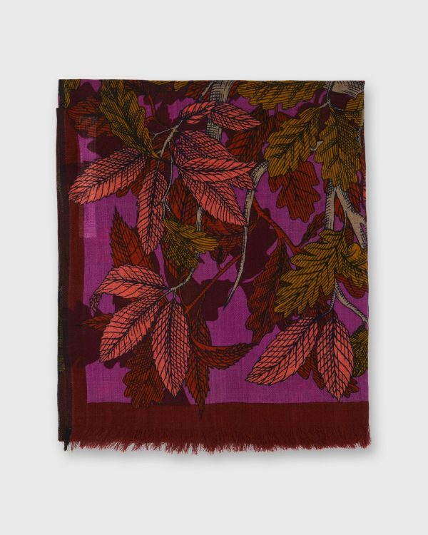 Archimede Medium Scarf in Fuchsia Online