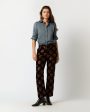 24 7 Pant in Rosette Jacquard Supply