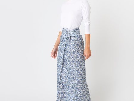 Ashley Pareo in Blue Emery Walk Liberty Fabric For Sale