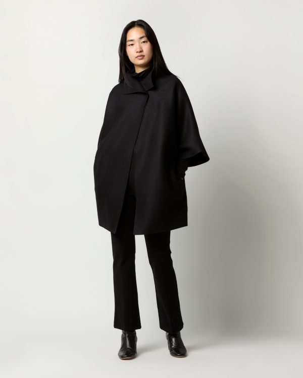 Kimono Coat in Black Sale