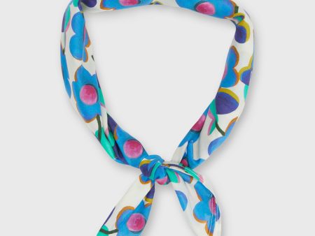 Anyway Scarf in Blue Love Pop Liberty Fabric Cheap