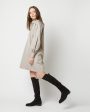 Anaya Popover Dress in Taupe Poplin Supply