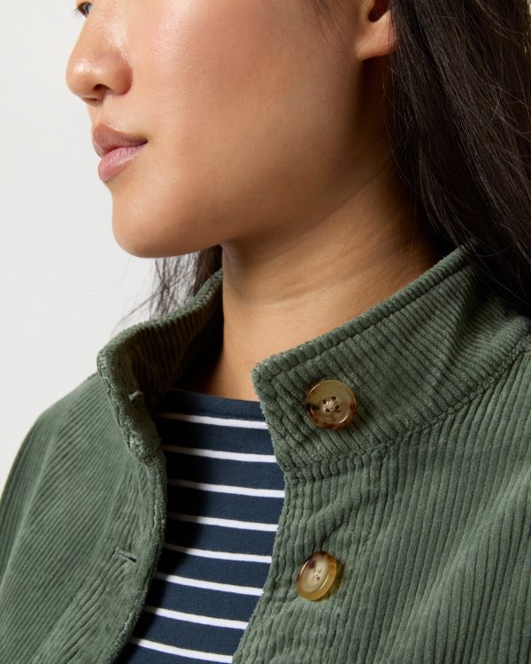 Chore Jacket in Wintergreen Stretch Cord Online now