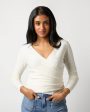 Ballerina Sweater in Starch Cotton Cashmere Fashion