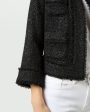 Kiki Jacket in Black Sparkle Tweed Discount