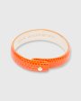 0.5  Lizard Cuff Bracelet in Mandarin For Cheap