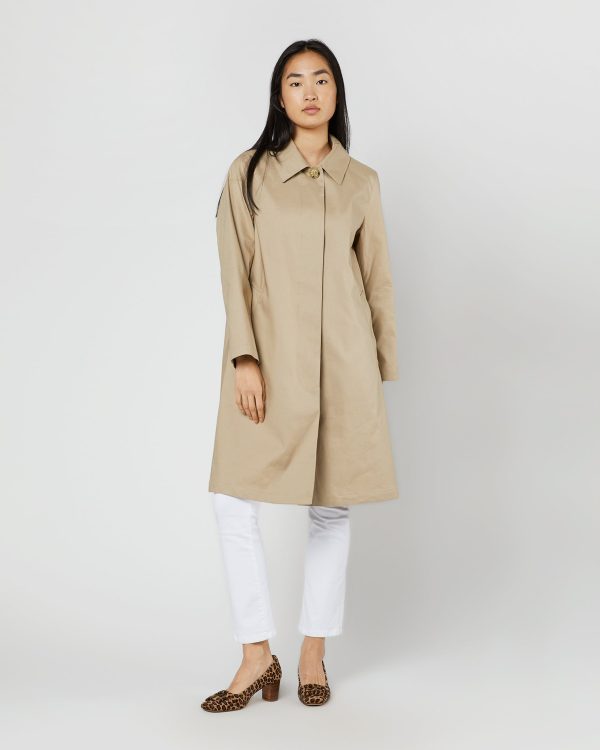 Banton Coat in Fawn For Cheap