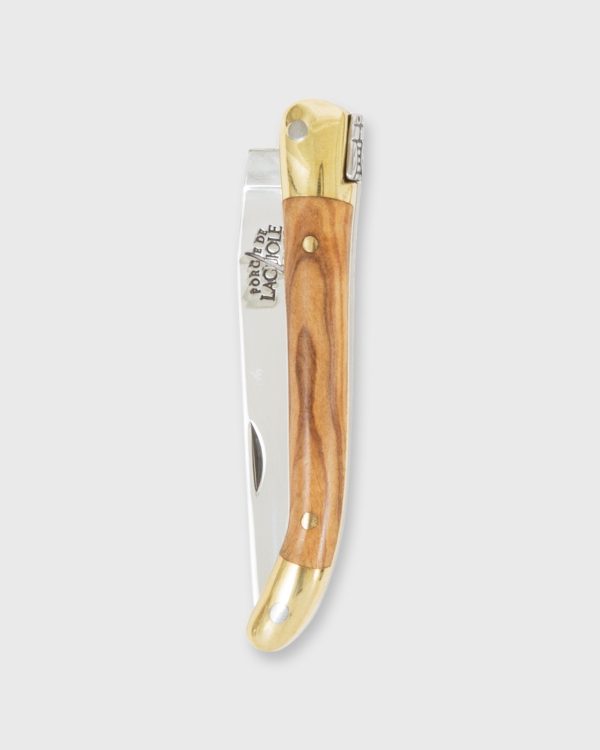 7cm Pocket Knife in Olivewood For Cheap