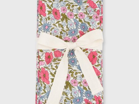 Napkins (Set of 4) in Pink Multi Poppy & Daisy Augusta Liberty Fabric Discount