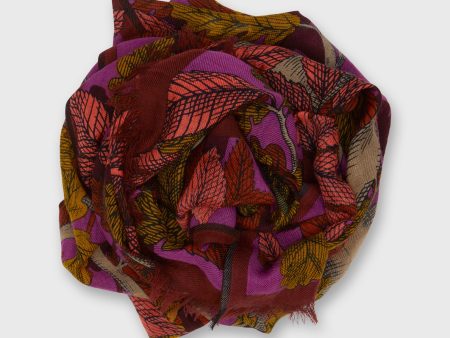 Archimede Medium Scarf in Fuchsia Online