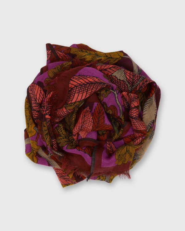 Archimede Medium Scarf in Fuchsia Online