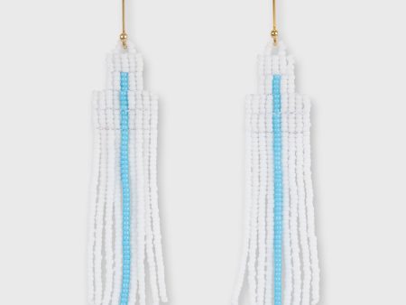 Arrow Earrings in White Hot on Sale