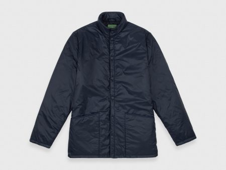 Cashpad Traveler s Estate Jacket in Navy Nylon For Sale