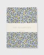 Bandana in Blue Yellow Floriana Liberty Fabric For Cheap