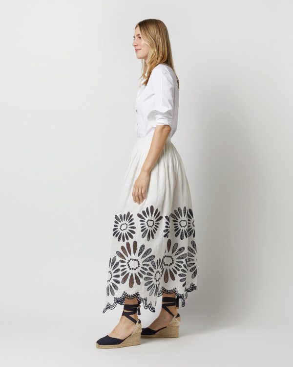 Annisa Skirt in Porcelain Discount