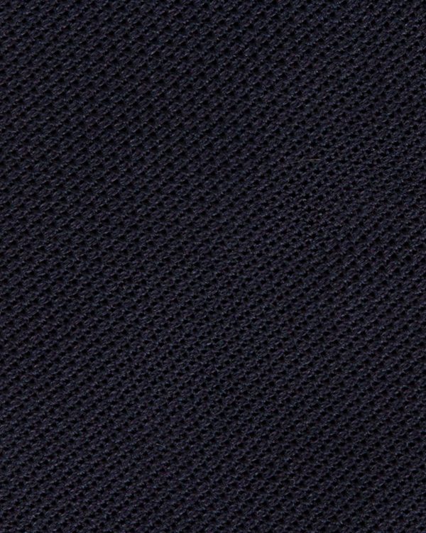 Silk Fino Grenadine Tie in Dark Navy Hot on Sale