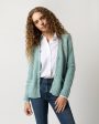 Aveline Cardigan in Mist Donegal Cashmere Fashion