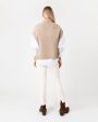 Athena Sweater in Camel Donegal Cashmere Discount