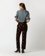 24 7 Pant in Rosette Jacquard Supply