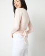 Ballerina Sweater in Pink Calico Cotton Cashmere Hot on Sale