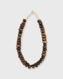 Large Cowbone Beads in Brown For Sale