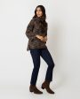 Anoa Tiger Sweater in Brown Black Alpaca Wool Blend For Discount