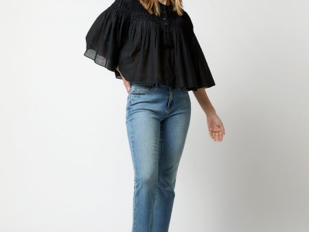 Axeliana Top in Black Online