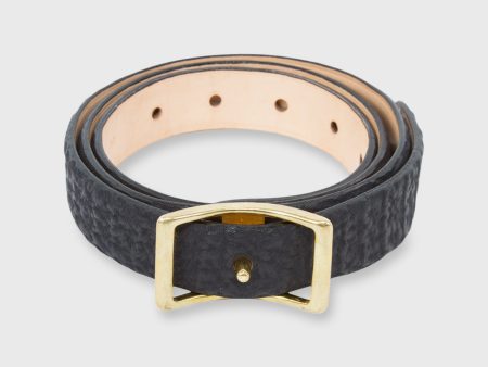 1  Conroy Belt in Black Sharkskin Sale