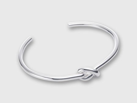 Small Knot Bracelet in Silver Online