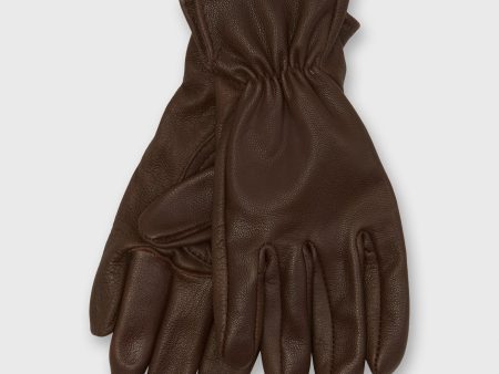 Roper Driving Gloves in Brown Online Hot Sale