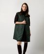 Dana Vest in British Racing Green Online Sale