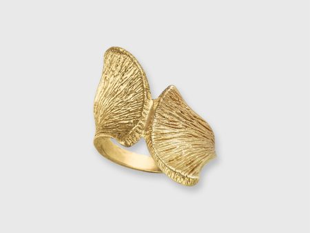 Armadillo Scapula Ring in Vermeil Hot on Sale