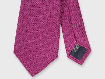 Silk Grosso Grenadine Tie in Berry Online now