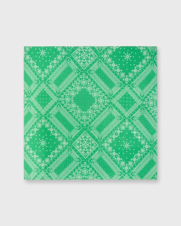 Bandana in Green Bandana Print Fashion