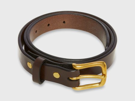 1  Belt in Chocolate Bridle For Cheap