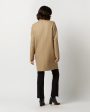 Cocoon Coat in Tan Discount