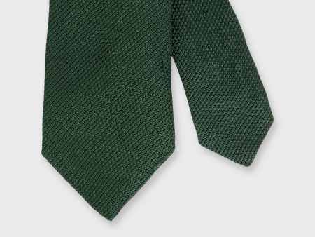 Silk Fino Grenadine Tie in Hunter Green Online