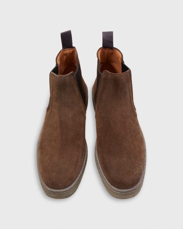 Adam Chelsea Boot in Chocolate Suede Online