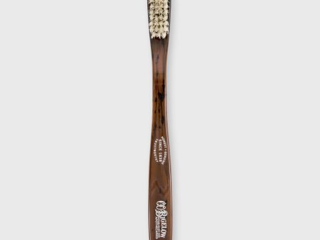 Soft Tortoise Toothbrush in Brown For Sale